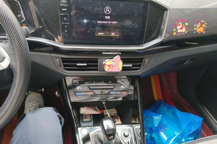 Used Volkswagen Tayron X 2020 330TSI Two-Wheel Drive Luxury Smart Connectivity Version Audio And AC Panel