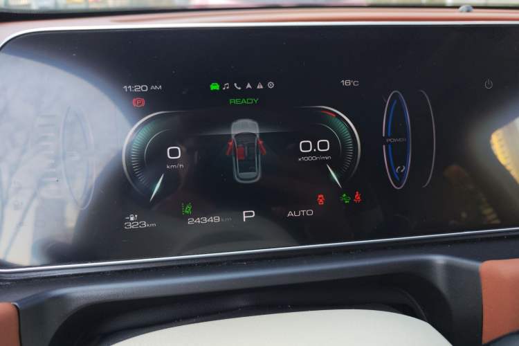 Used ORA Good Cat 2023 401 km Standard Range Prestige Version Lithium Iron Phosphate Instrument Cluster