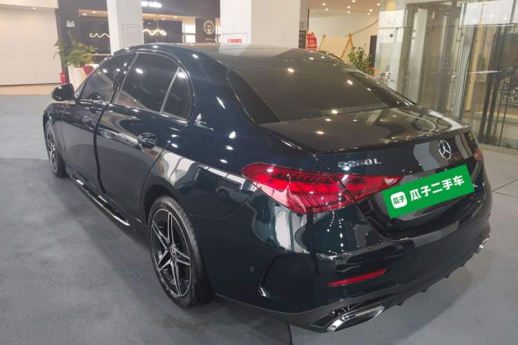 Used Mercedes-Benz C-Class 2023 Restyled C 260 L Night Edition Sports Version Rear Left 45 Deg