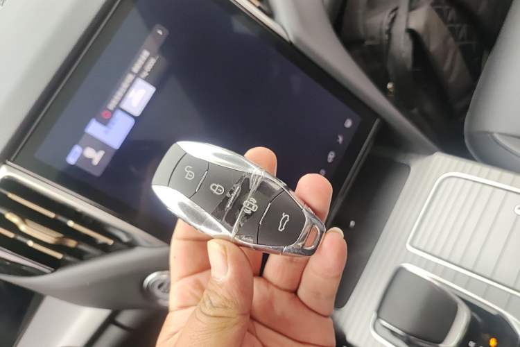 Used Hongqi HS7 PHEV 2024 2.0T PHEV Four-Wheel Drive Flagship Edition 7 Seats Vehicle Key