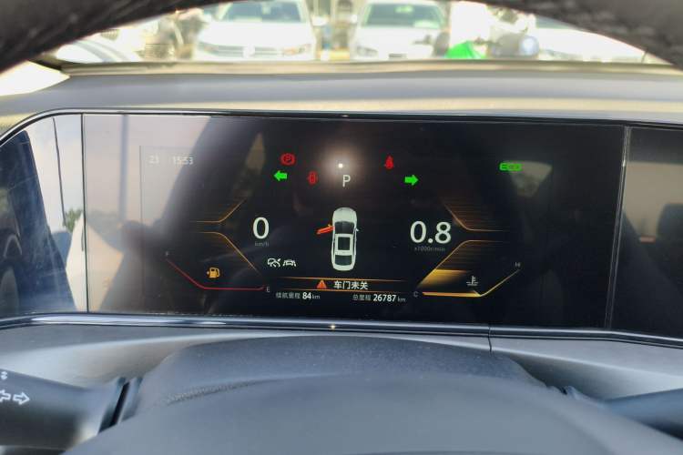 Used CHANGAN Eado 2021 PLUS Blue Whale NE 1.4T GDI DCT Flagship Model Instrument Cluster