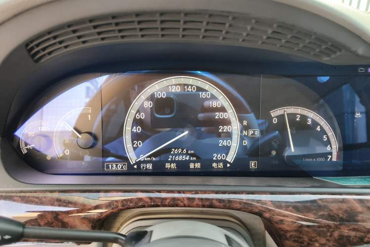 Used Mercedes-Benz S-Class 2010 S 350 L Luxury Model Instrument Cluster