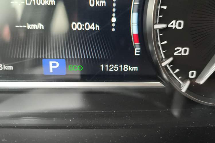 Used GAC Trumpchi GA6 2019 270T Automatic Luxury Edition Odometer Close Up