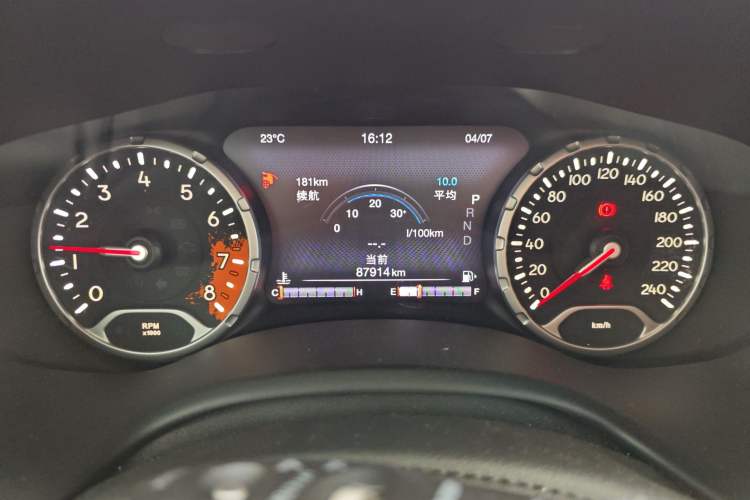 Used Jeep Renegade 2016 1.4T Automatic Smart Edition Instrument Cluster