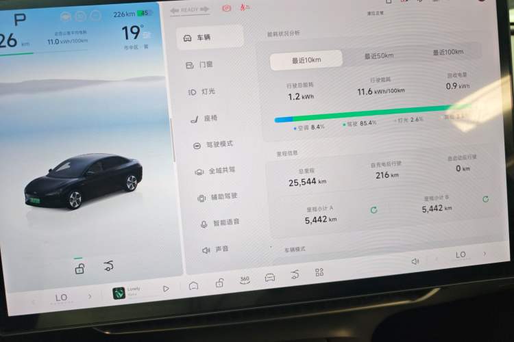 Used XPeng MONA M03 2024 620 with Ultra-Long Range Instrument Cluster