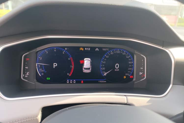 Used Volkswagen Tayron 2023 Revised Version 380TSI All-Wheel Drive R-Line High-Energy Edition Instrument Cluster