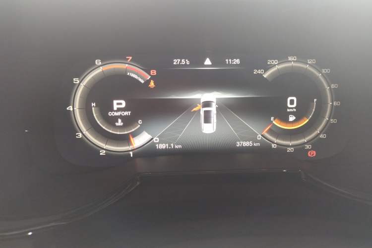 Used GAC Trumpchi GS8 2020 390T Two-Wheel Drive Luxury Smart Connectivity Version (7 Seats) Instrument Cluster