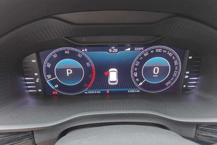 Used Skoda Kodiaq GT 2019 TSI330 Two-Wheel-Drive Luxury Edition China VI Standard Instrument Cluster