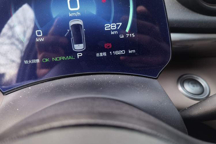 Used BYD Dolphin 2023 420 km Fashion Edition Odometer Close Up