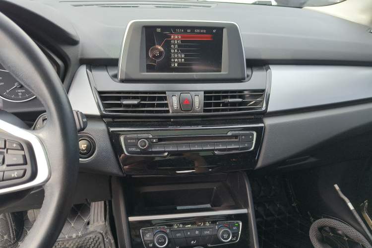 Used BMW 2 Series Active Tourer 2016 218i Leading Model Audio And AC Panel