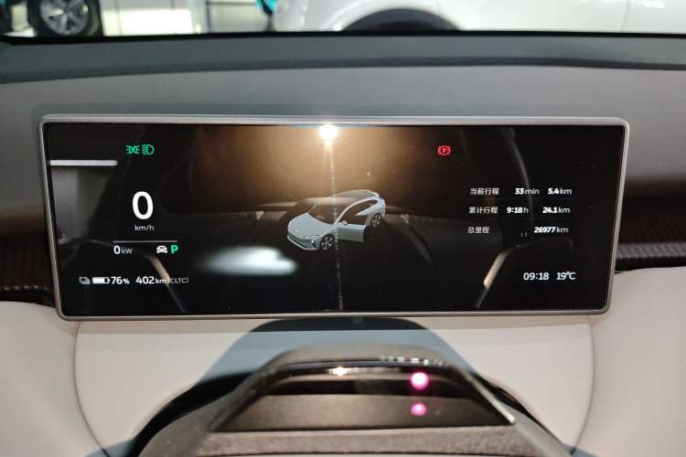 Used Nio ET5T 2024 75kWh Touring Instrument Cluster