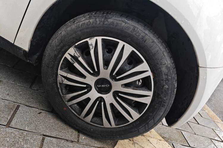 Used ORA Black Cat 2022 301km "Cute Pet" Version – Lithium Iron Phosphate Right Front Wheel Hub