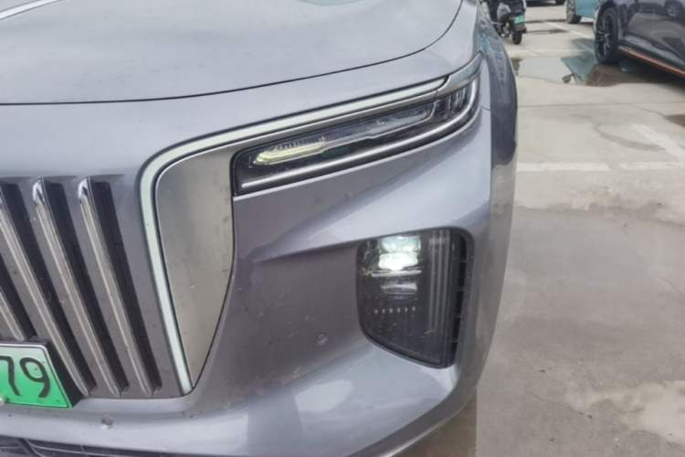 Used Hongqi E-HS9 2021 510 km Range Flagway Edition Six Seats Left Front Headlight