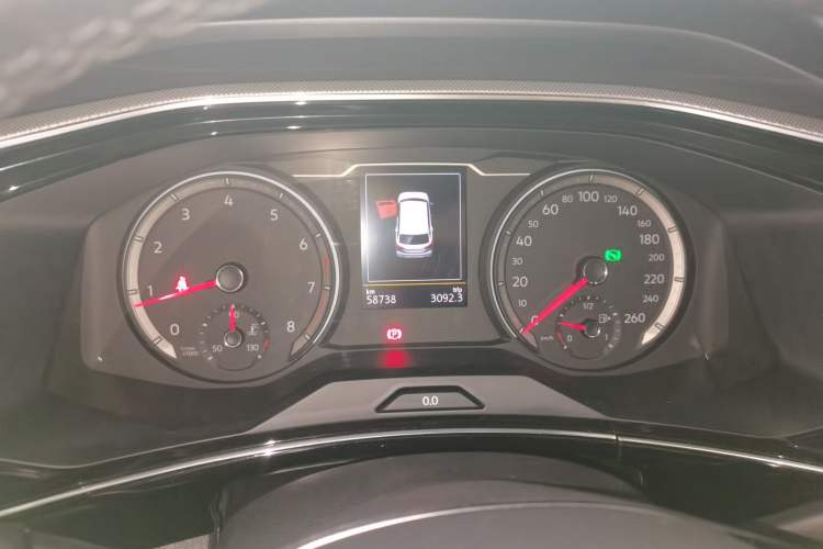 Used Volkswagen Tayron 2019 330TSI Four-Wheel Drive Luxury Version China VI Standard Instrument Cluster