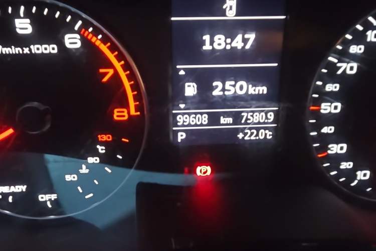 Used Audi A3 2019 Limousine 35 TFSI Fashion Edition China V standard Odometer Close Up