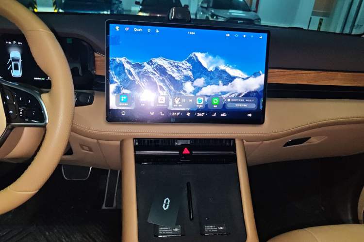 Used Hima AITO M7 2024 1.5T Intelligent Driving 4WD Max Edition 5 Seats Audio And AC Panel