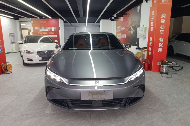 Used BYD Han 2022 EV Genesis Edition 715 km Front-Wheel-Drive Flagship Model Front