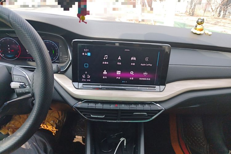 Used Skoda Octavia 2022 PRO TSI280 Luxury Edition Audio And AC Panel