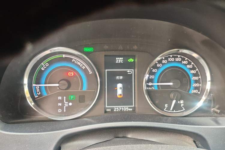 Used Toyota Levin 2017 Revised Dual-Engine 1.8H GS E-CVT Elite Sunroof Version China V Standard Instrument Cluster