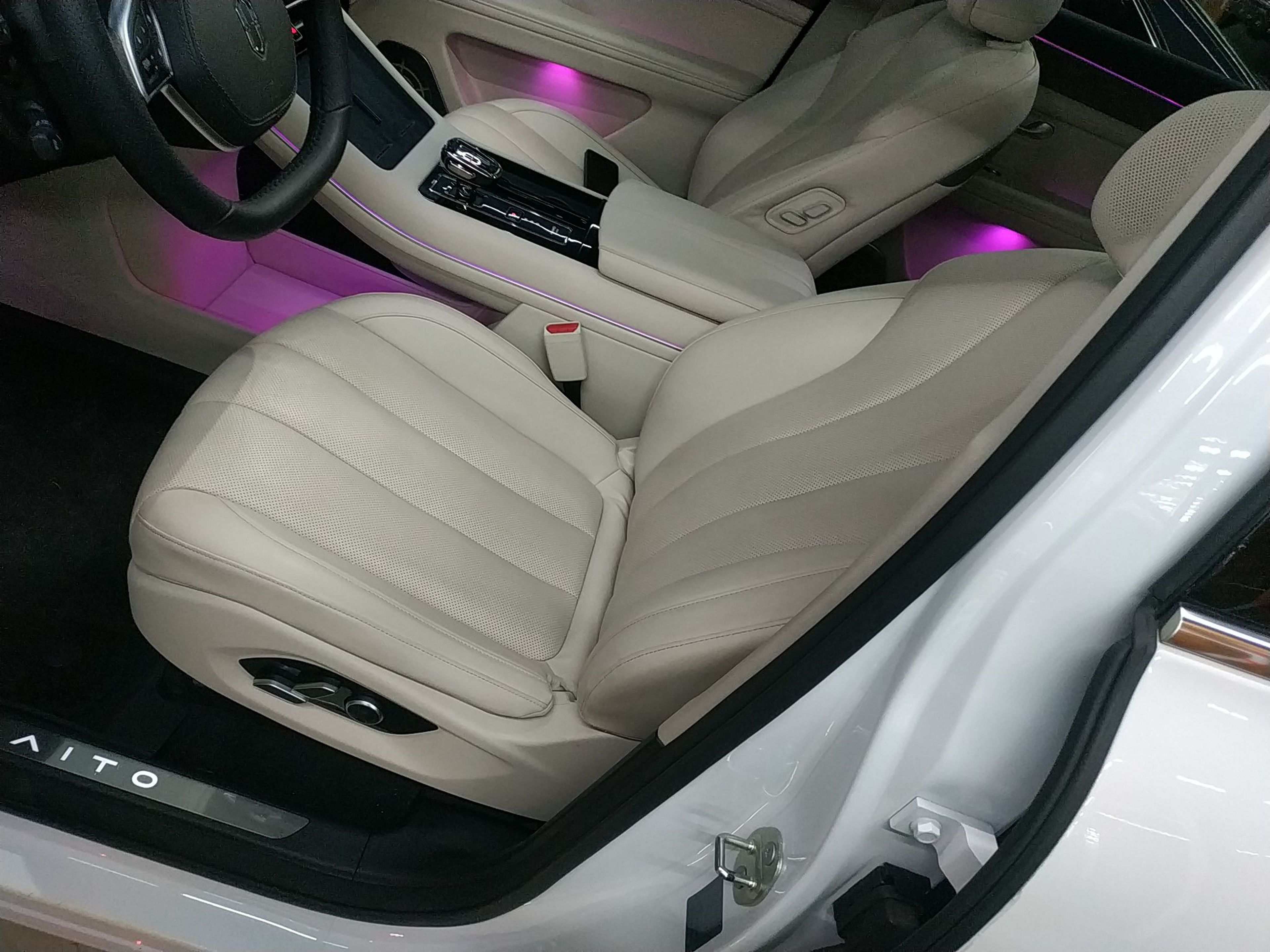 Avant de la voiture