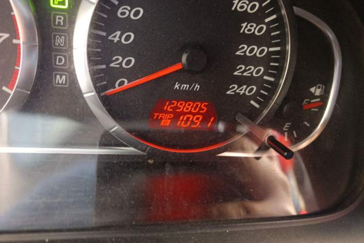 Used Mazda 6 2008 2.0L Automatic Fashion Edition Odometer Close Up