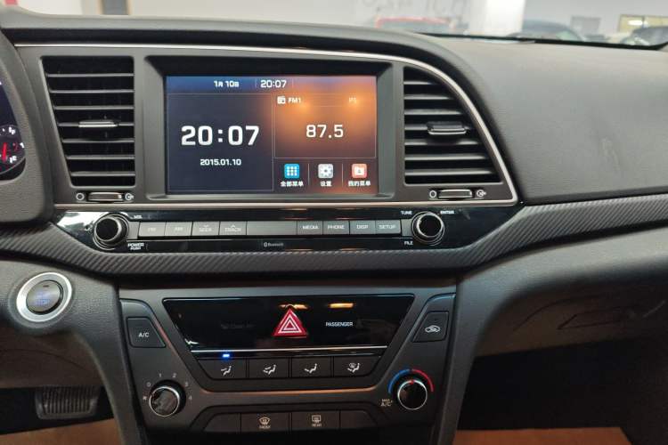 Used Hyundai Elantra (6th Generation / Lingdong) 2018 1.4T Dual-Clutch Xuan Dong · Dynamic Edition Audio And AC Panel