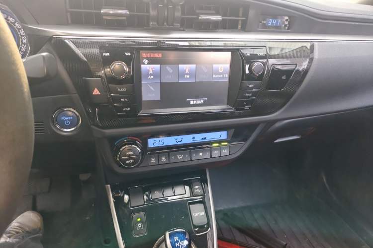 Used Toyota Levin 2016 Dual-Engine 1.8H GS-L E-CVT Leading Edition Audio And AC Panel