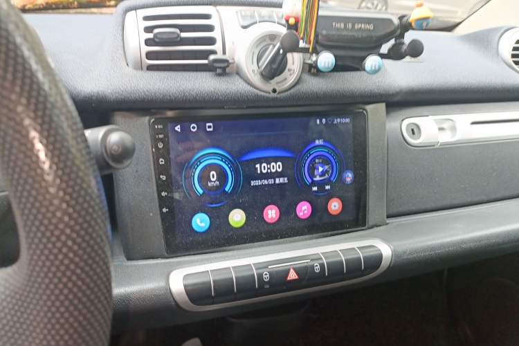 Used smart fortwo 2010 1.0 hardtop pure version Audio And AC Panel