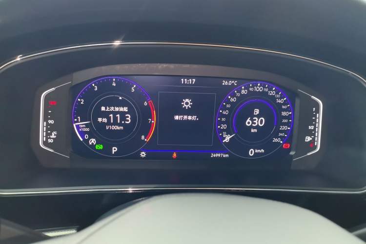Used Volkswagen Passat 2025 Outstanding Model 380TSI Starry Dragon Edition Instrument Cluster