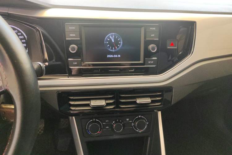 Used Volkswagen Polo 2019 Plus 1.5L Automatic Colorful Technology Edition Audio And AC Panel