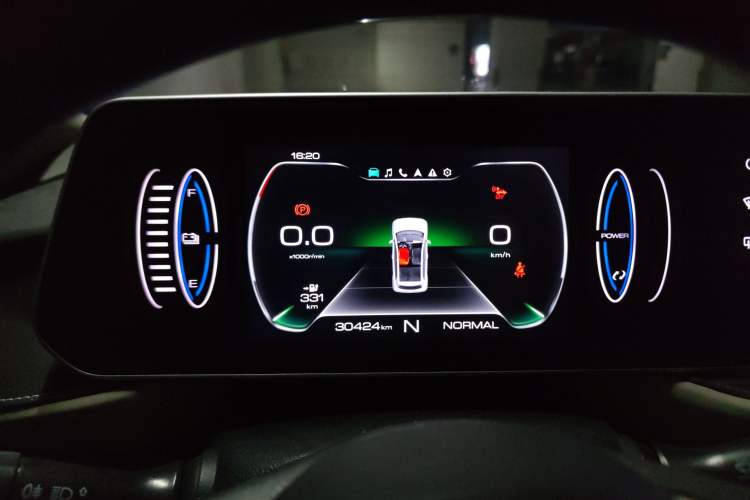 Used ORA Black Cat 2022 351 km Comfort Version Lithium Iron Phosphate Instrument Cluster