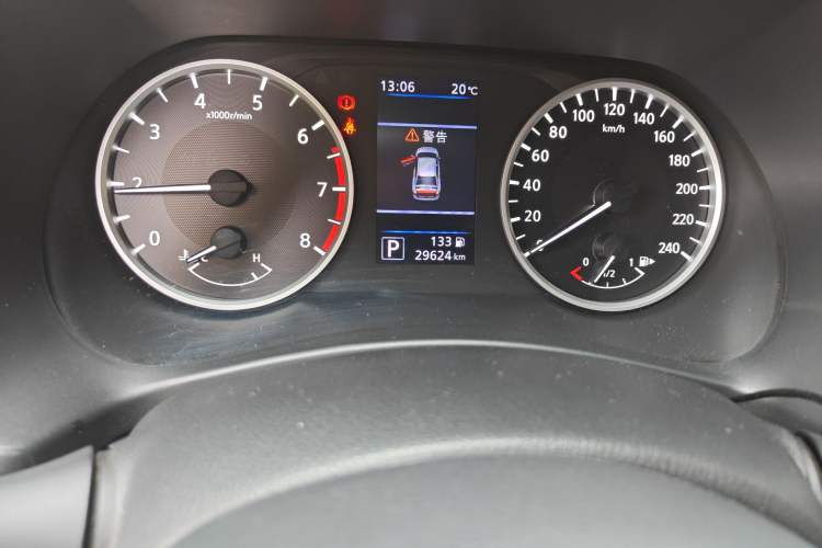 Used Nissan Sylphy 2020 1.6L XL CVT Enjoyment Edition Odometer Close Up