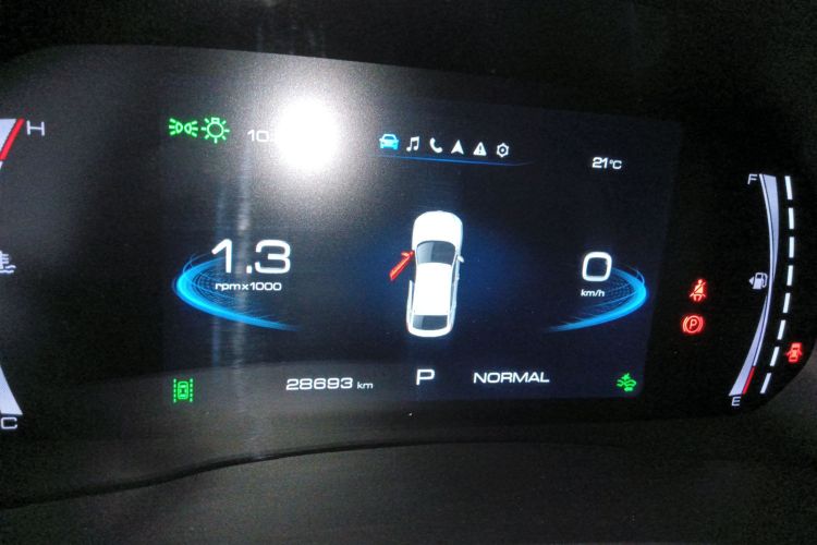 Used Haval F7x 2021 2.0T Two-Wheel Drive Smart & Trendy Edition Instrument Cluster