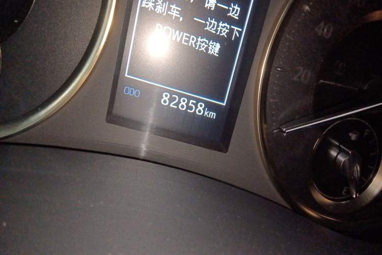 Used Toyota Alphard 2019 Dual-Engine 2.5L Luxury Edition Odometer Close Up