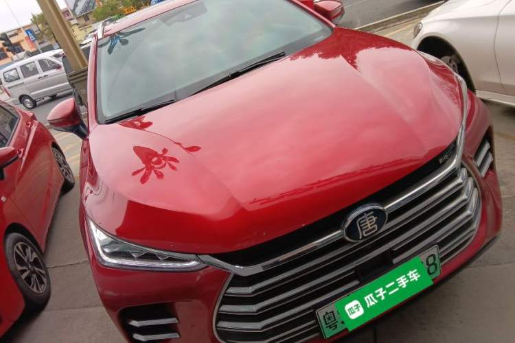 Used BYD Tang New Energy 2018 DM 2.0T All-Wheel Drive Smart Connectivity Luxury Model 7 Seats China V Emission Standard Front Right 45 Deg