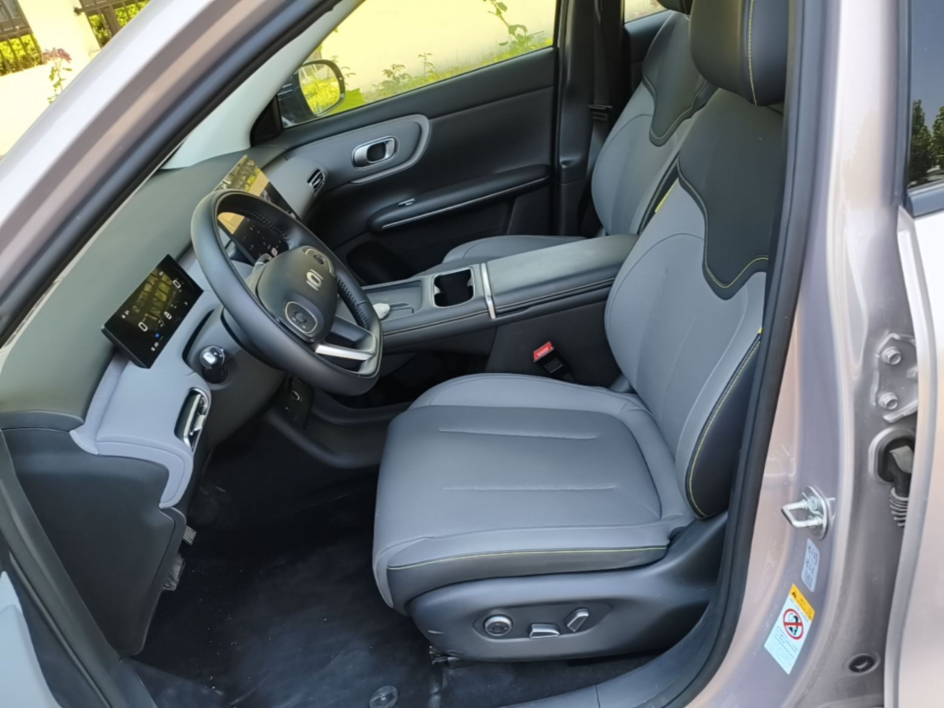 Avant de la voiture