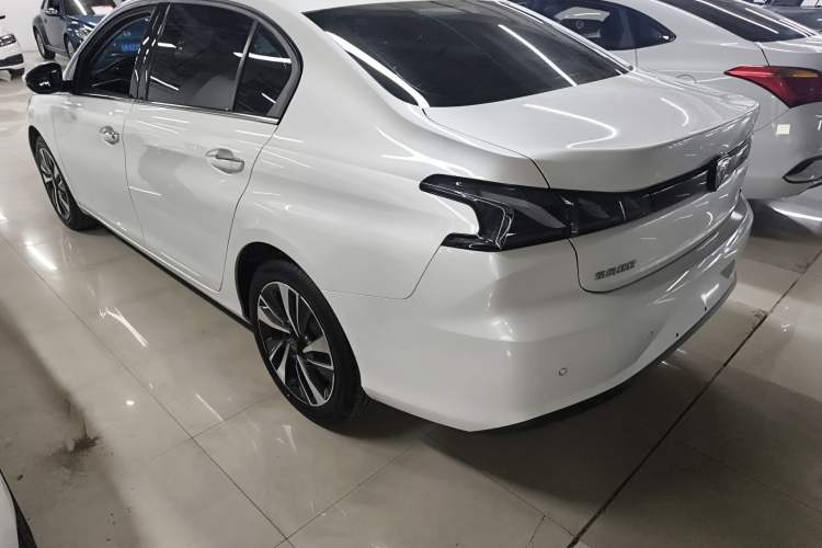 Used Peugeot 408 2022 1.6T Light-Chasing Edition Rear Left 45 Deg