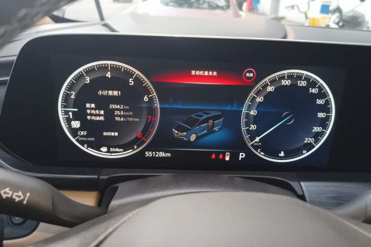 Used Buick GL8 2021 ES Landtrek 653T Smart Luxury Model Instrument Cluster