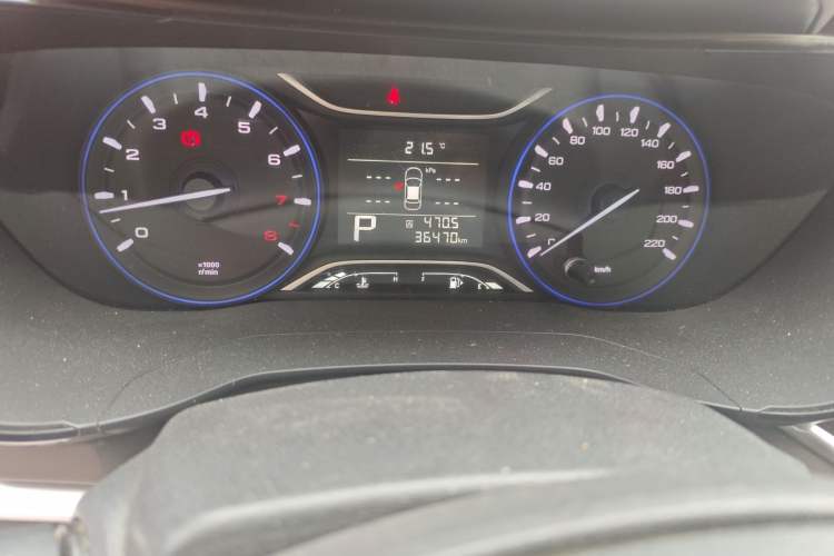 Used GAC Trumpchi GA4 2018 200T Automatic Luxury Edition Odometer Close Up