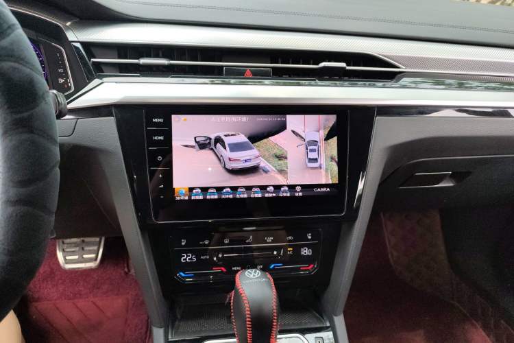 Used Volkswagen FAW-Volkswagen CC 2023 380TSI Striking Edition Audio And AC Panel