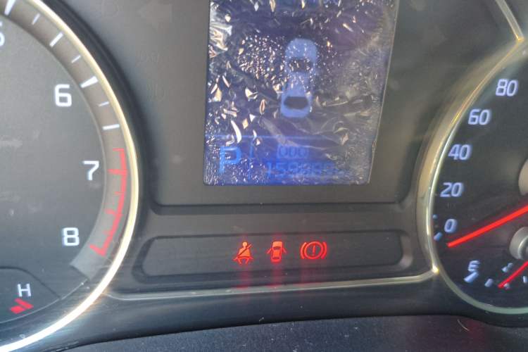 Used Kia K3 2013 1.6L Automatic DLX Odometer Close Up