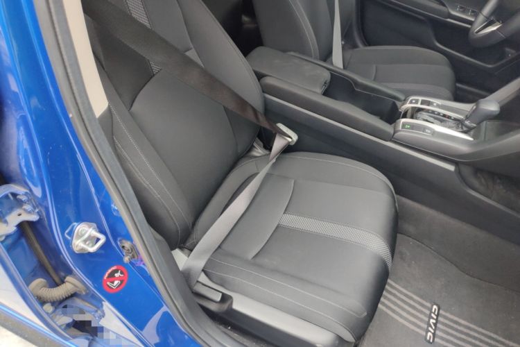 Used Honda Civic 2019 220TURBO CVT Dynamic Edition China VI Emission Standard Right Front Seat