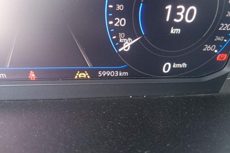 Used Volkswagen Magotan 2023 2 Million Units Limited-Edition 380TSI DSG Flagship Version Odometer Close Up