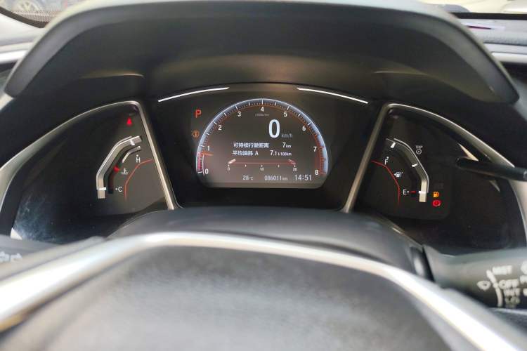 Used Honda Civic 2019 220TURBO CVT Dynamic Edition China VI Emission Standard