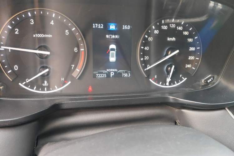 Used Dongfeng Fengon 580Pro 2020 280TGDI CVT Smart Edition Odometer Close Up