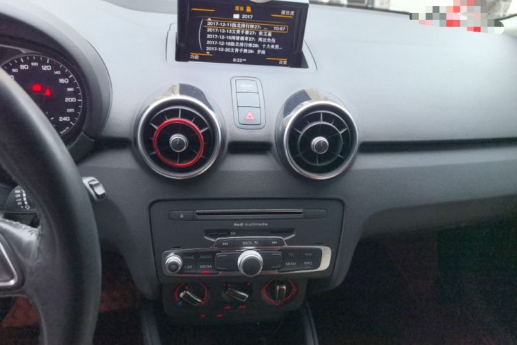 Used Audi A1 2016 30 TFSI Sportback Design Fashion Edition Audio And AC Panel