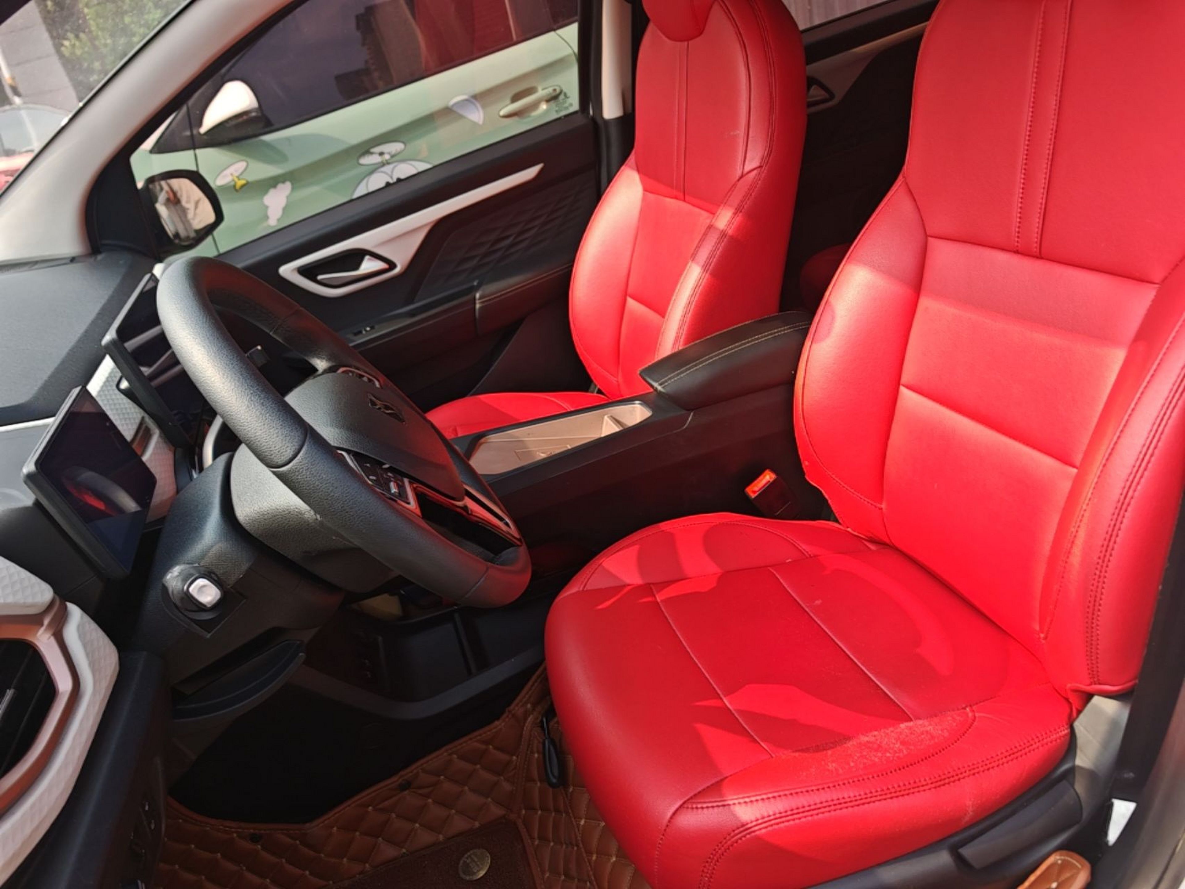 Avant de la voiture