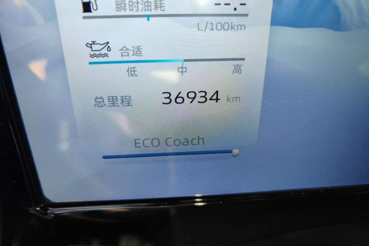 Used Geely Auto Monjaro L 2021 2.0TD DCT EVO Two-Wheel Drive Smart Luxury Version Odometer Close Up