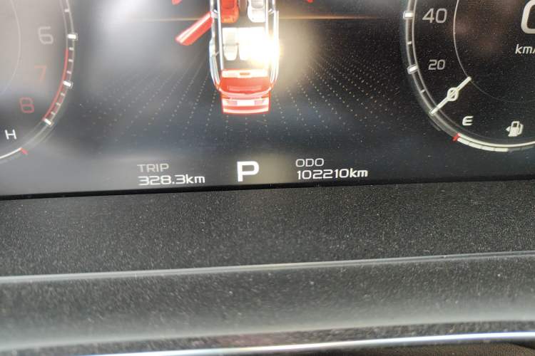 Used Geely Auto Emgrand X7 Sport 2020 1.8TD DCT ZhiZun PRO Odometer Close Up
