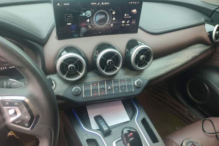 Used Wey VV7 2020 2.0T Flagship Edition Audio And AC Panel